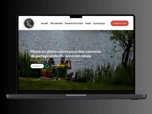 Site vitrine sur mesure — réalisation AM DIGICOM