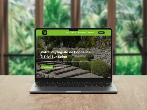 Site internet Jardin Thiolière réalisé par AM DIGICOM